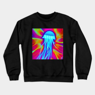 Energetic Jellyfish Crewneck Sweatshirt